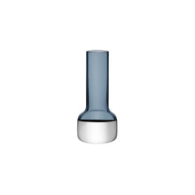 Contour Budvase | Steel Blue Crystal