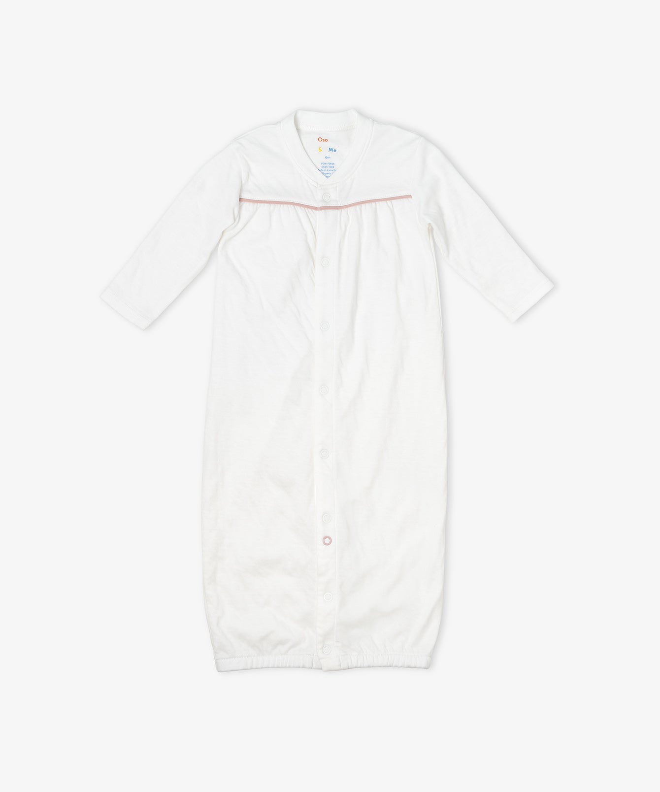 Girls | Convertible Gown | White/Pink