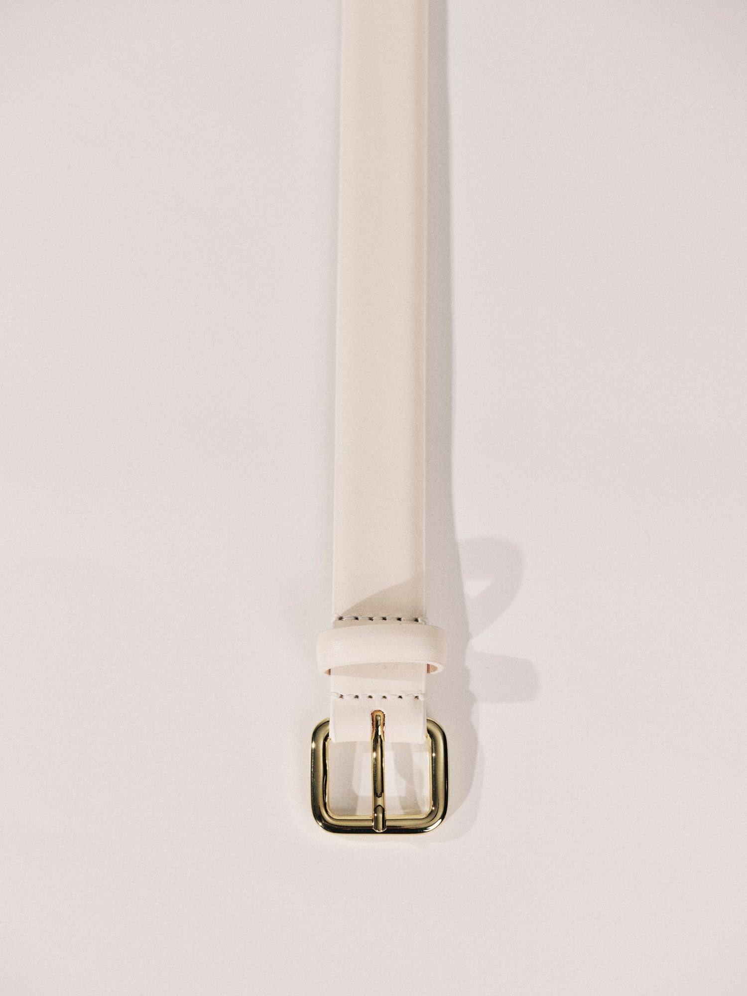 Mini Roller Belt | Ivory & 24K Gold