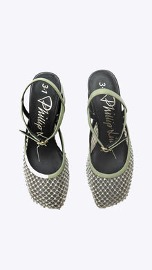 ID Mesh Mary Jane Pump | Sage