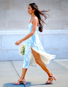 Cosmos Sandal | Blush Suede