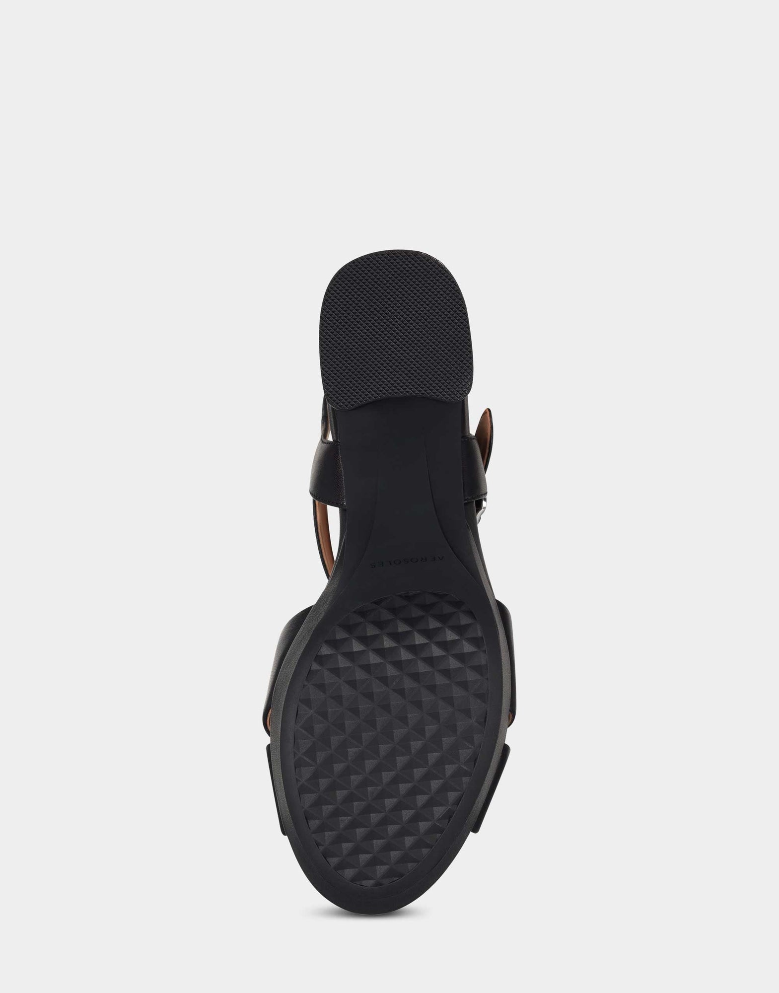 Cosmos Sandal | Black Leather