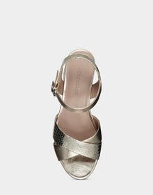 Cosmos Sandal | Soft Gold Leather