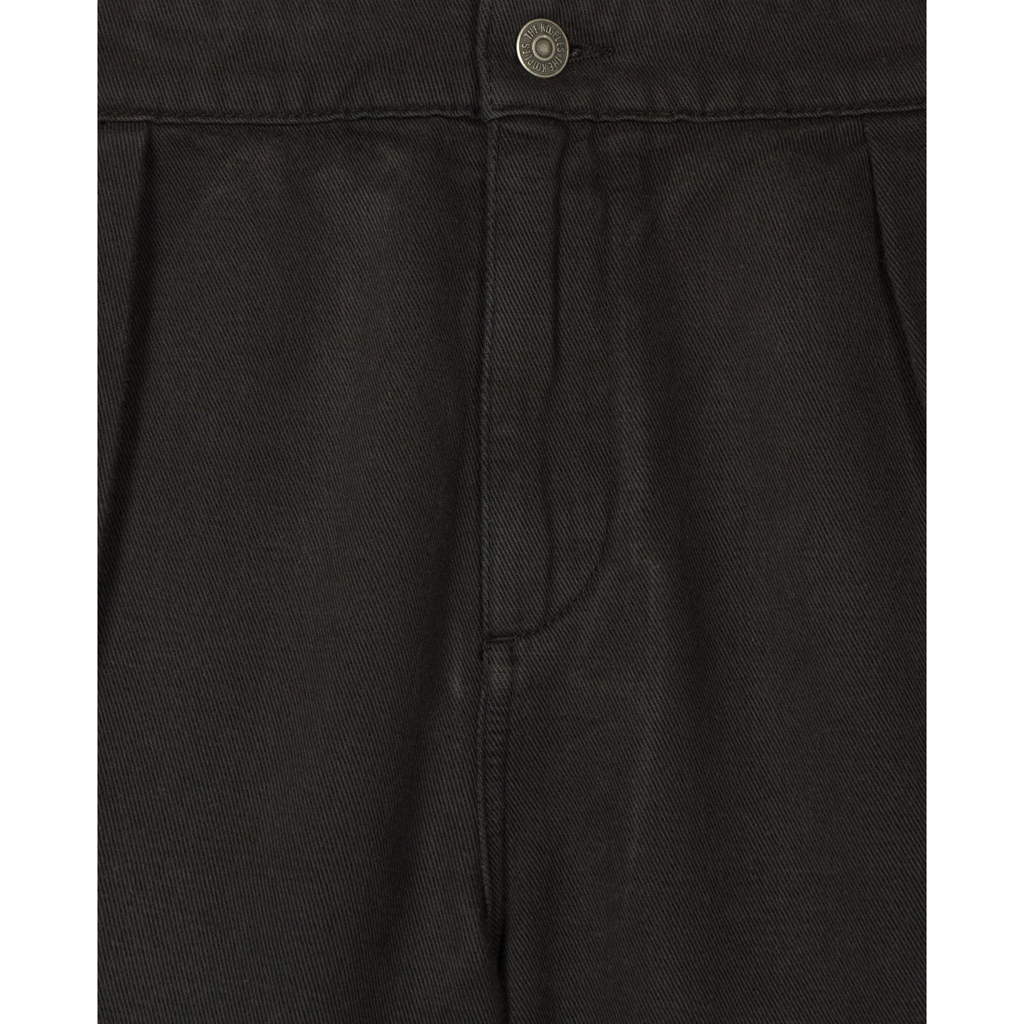 Cotton And Linen Cargo Shorts | Men | Black