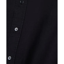 Cotton And Linen Shirt | Men | Black