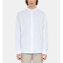 Cotton And Linen Shirt | Men | White