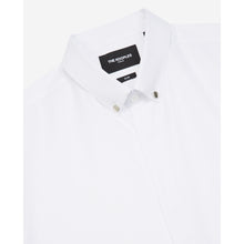 Cotton Shirt With Buttoned Collar | Men | White