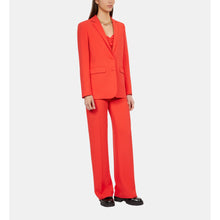 Crepe Suit Jacket | Women | Red