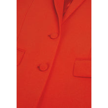 Crepe Suit Jacket | Women | Red