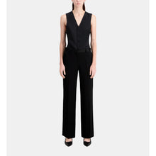 Crepe Suit Trousers | Women | Black