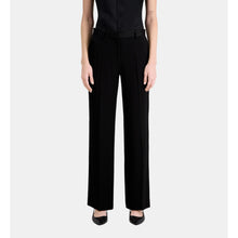 Crepe Suit Trousers | Women | Black