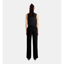 Crepe Suit Trousers | Women | Black