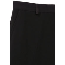 Crepe Suit Trousers | Women | Black