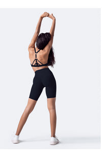 Criss Cross Front Top | Black