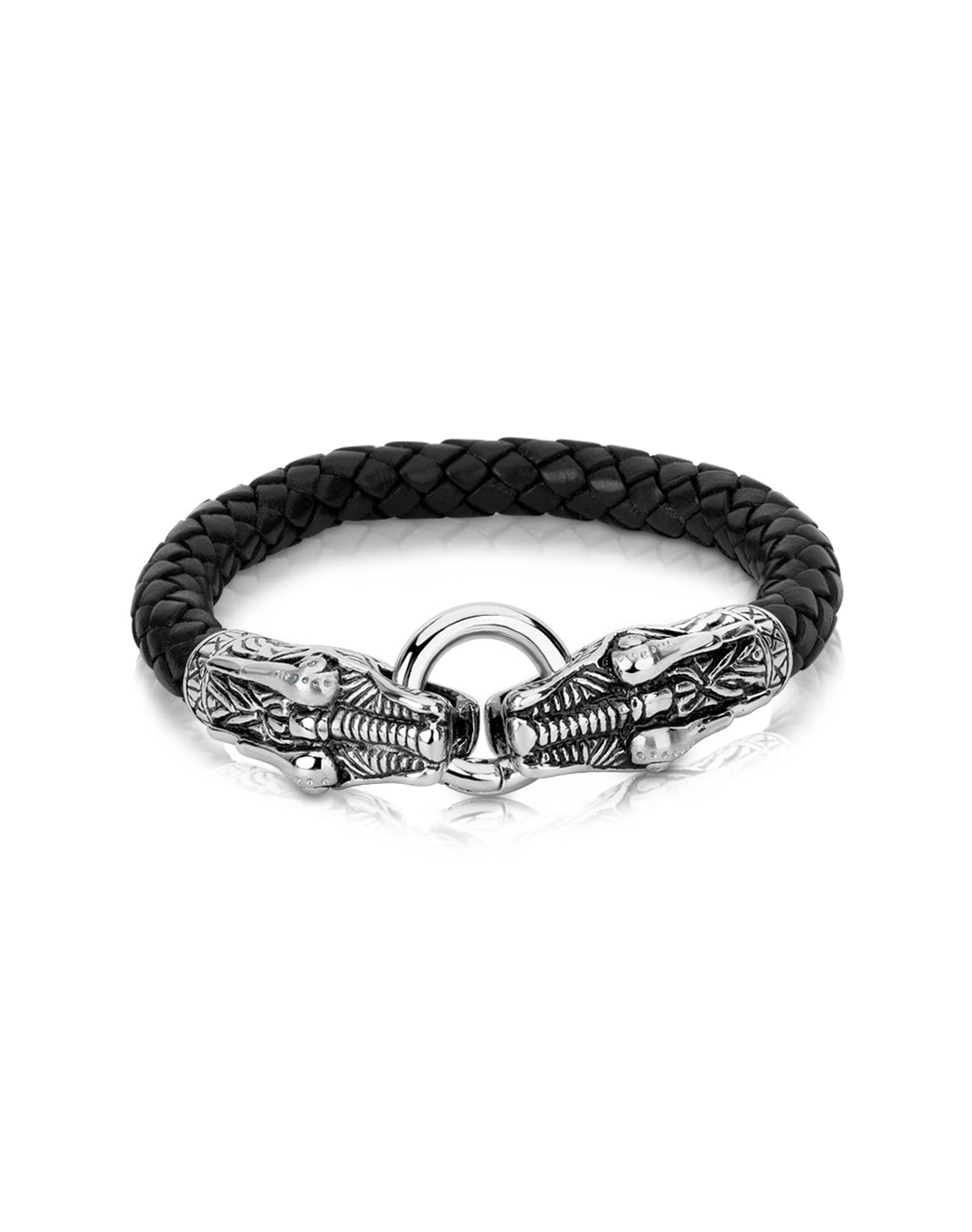 Crocodile Stainless Bracelet | Steel