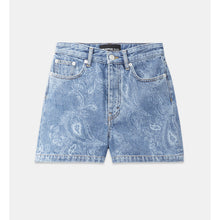 Cropped Shorts | Women | Blue Denim