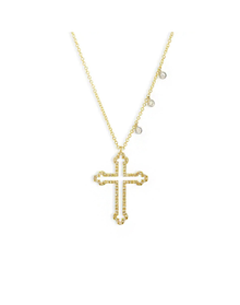 Cross Necklace | Yellow Gold