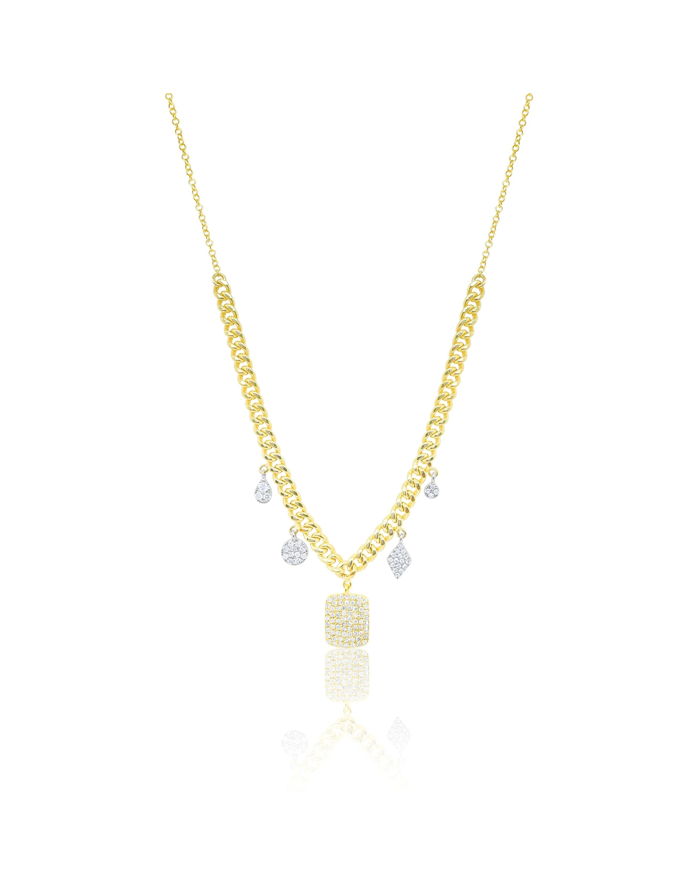 Cuban Chain Necklace | Yellow Gold