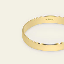 Womens | Bold Stacker Band | 14K Solid Yellow Gold