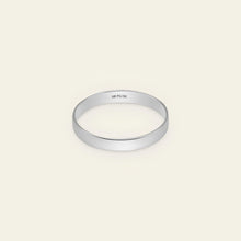 Womens | Bold Stacker Band | 14K Solid White Gold