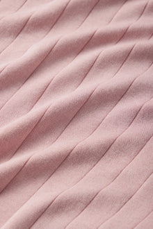 Image of Gisele rib fabrication in Pale Mauve