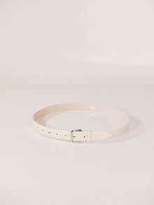 Mini Roller Belt | Ivory & Silver