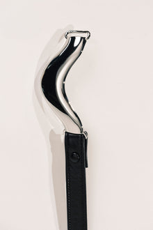 Brancusi Belt | Silver & Black
