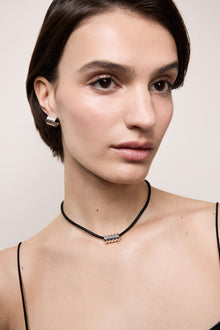 Hollyhock Necklace | Sterling Silver
