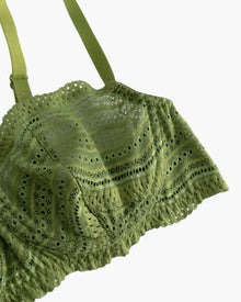 Green Bra - Dolce Balconette Bra