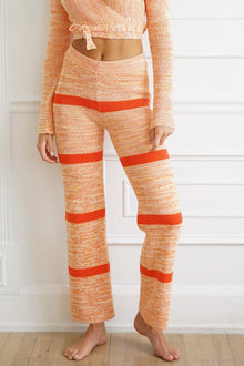 Marigold Wrap Set | Orange Knit