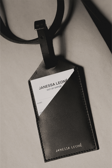 Luggage Tag - Janessa Leone, Black