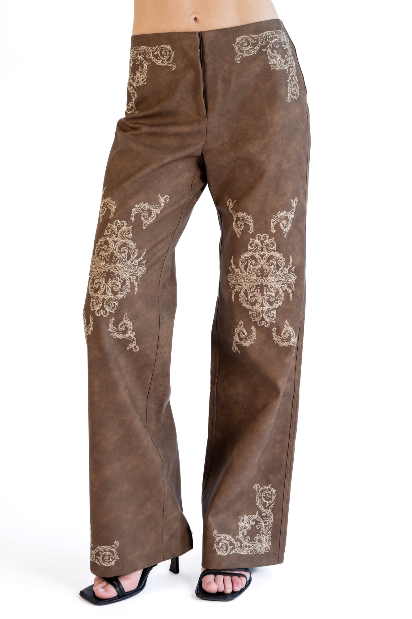 Seba Pants | Mahogany