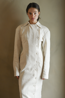 Blythe Trench Dress | Snakeskin