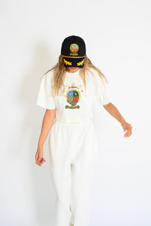 Herald Crest Tee | White