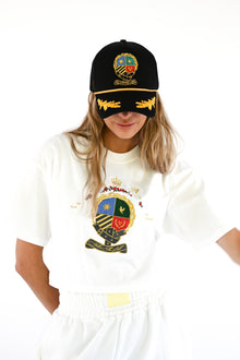 Herald Crest Tee | White