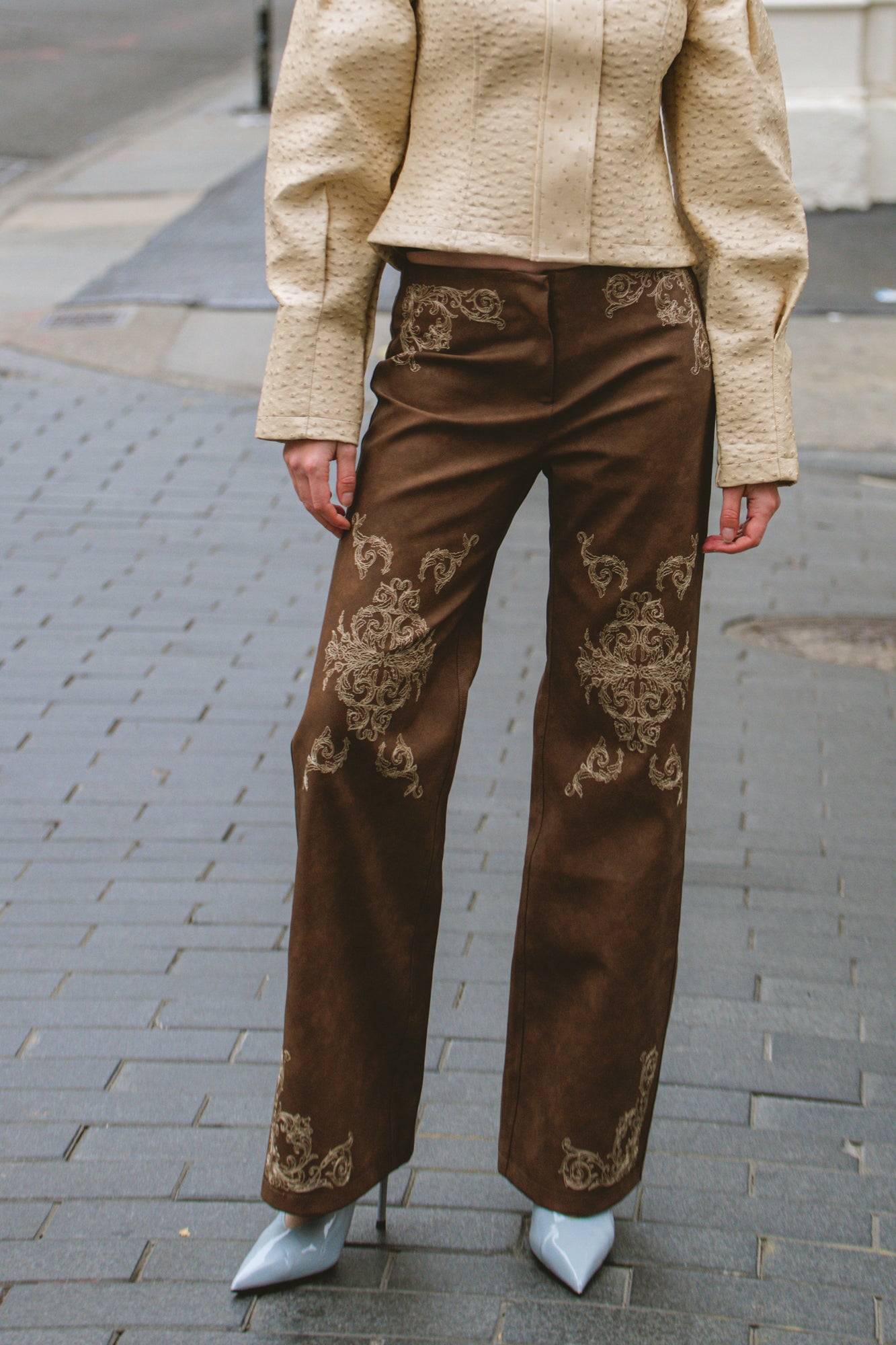 Seba Pants | Mahogany