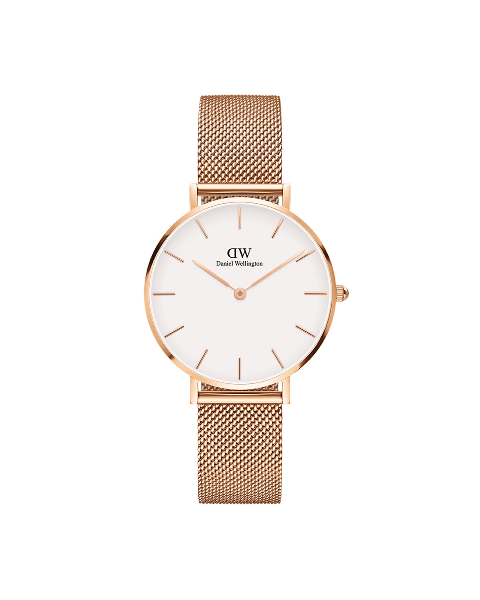 Womens | Petite Melrose & Classic Bracelet Set | White | Rose Gold