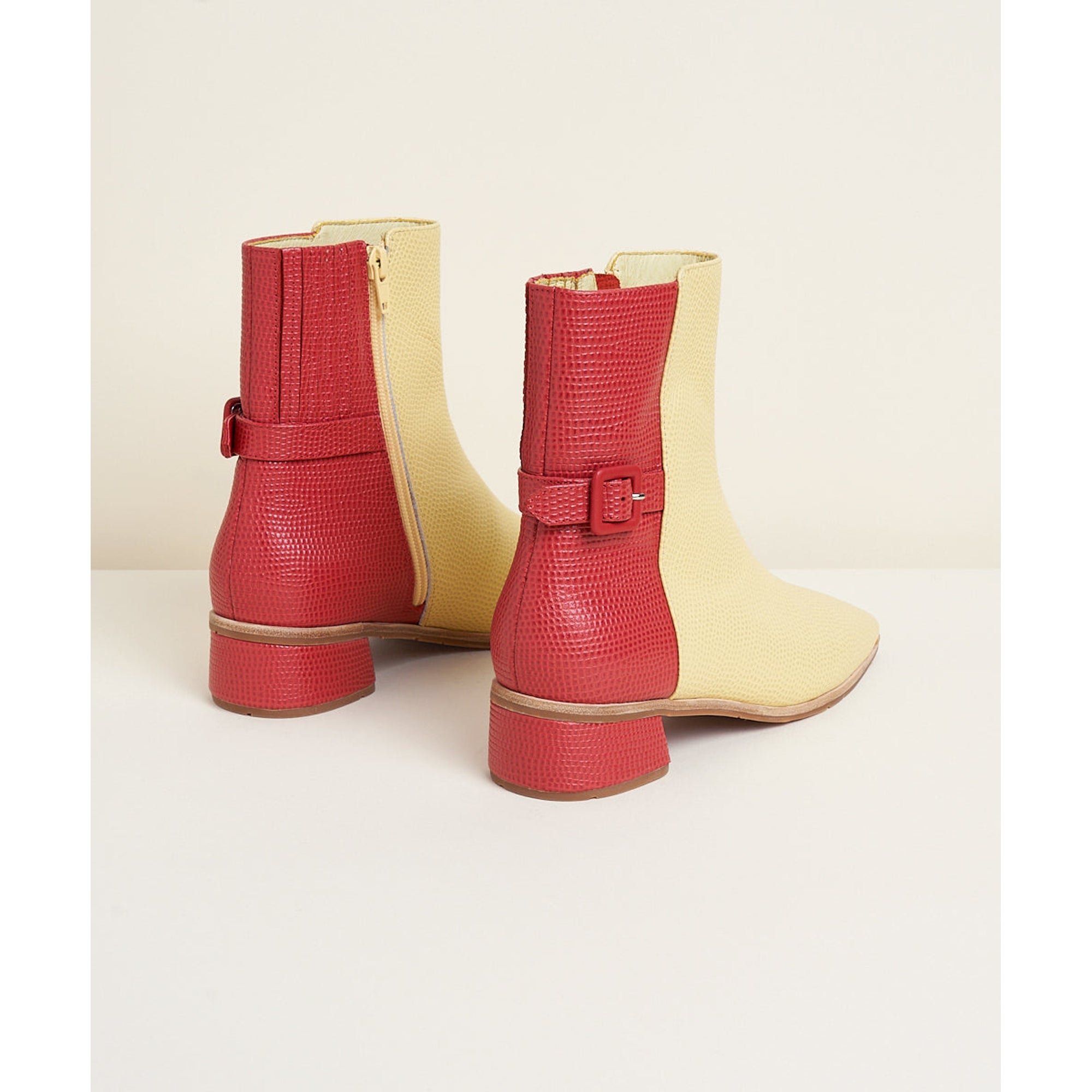 Dain Leather Ankle Boot | Butter