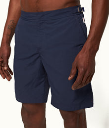 Dane Longest-Length Swim Shorts | Lagoon Blue