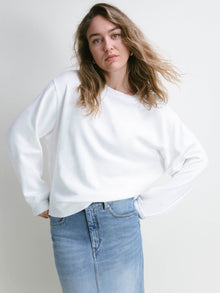 Lawn Sweatshirt | White