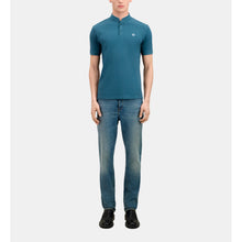 Deep Cotton Polo T-Shirt | Men | Blue Petrol