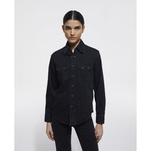 Denim Shirt | Women | Black Washed