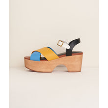 Dermot Chunky Platform Clog Sandal | Confetti