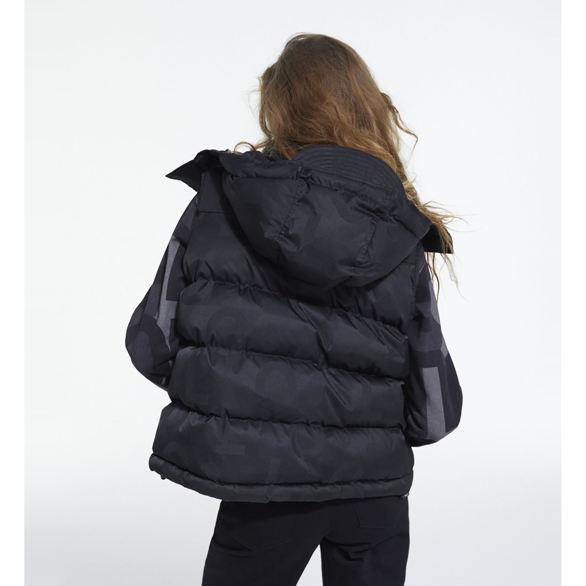 Down Jacket With The Kooples Logo | Women | Black