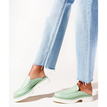 Duncan Backless Loafer Slide | Jade