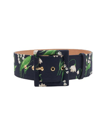 Icon Belt | White Floral x Midnight Multi