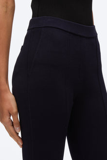 Compact Cropped Kickflare Pant | Midnight