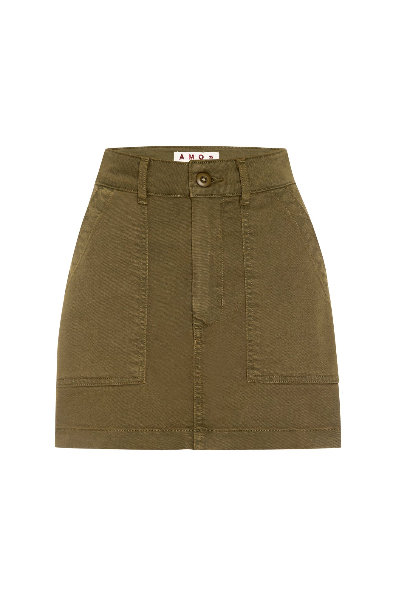 AMO Denim | Easy Slouch Skirt in Reseda