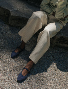 Womens | The Relaxed Pants | Wide Stripe