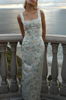 Andie Corset Top | Sage Floral